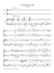 Chaminade (arr. Joras) - Three Pieces for Two Flutes and Piano - FDP16