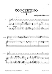 Glorieux - Concertino (Euphonium and Piano) - TBP6626EM