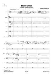 Glorieux - Incantation (Flute and Strings) - FS6789EM