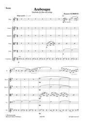 Glorieux - Arabesque (Flute and Strings) - FS6790EM