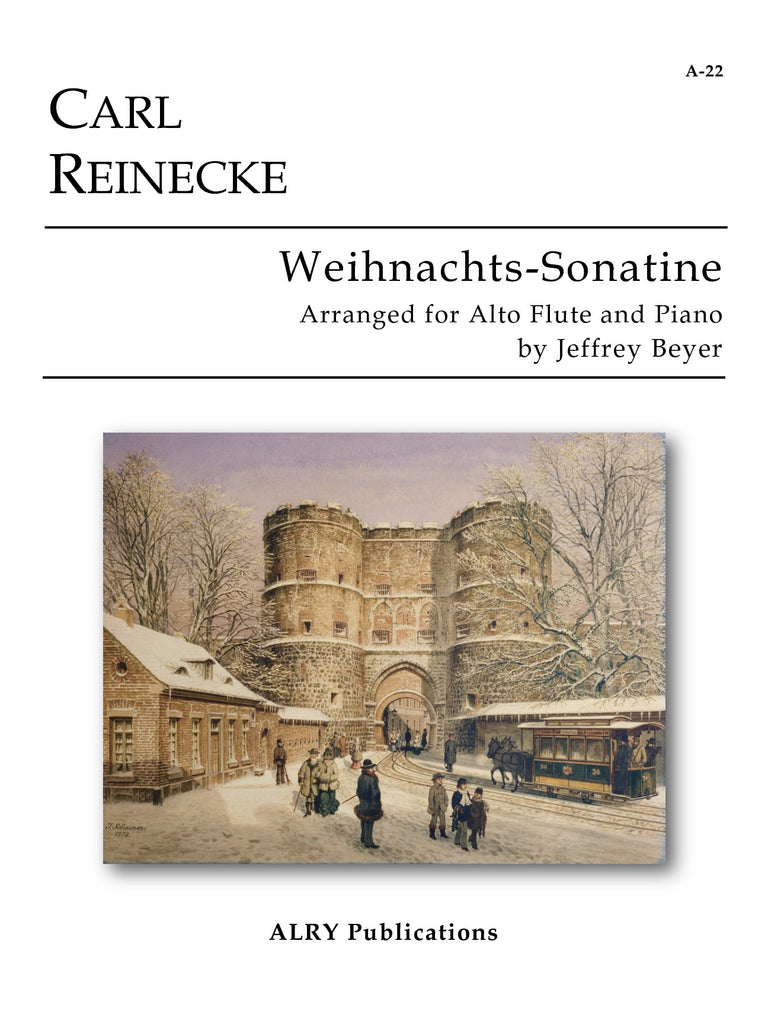 Reinecke (arr. Beyer) - Weihnachts-Sonatine (Alto Flute and Piano) - A22