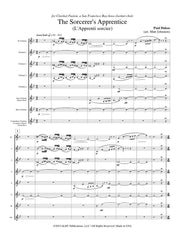 Dukas (arr. Johnston) - The Sorcerer's Apprentice for Clarinet Choir - CC162