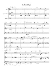 Navarre - Trio No. 3 (The Jazz Trio) for Flute, Clarinet and Bassoon - CM10