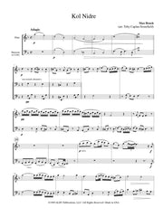 Bruch - Kol Nidre for Flute and Bassoon - CM20