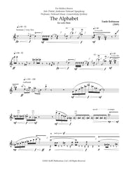 Robinson - The Alphabet for Solo Flute - F58