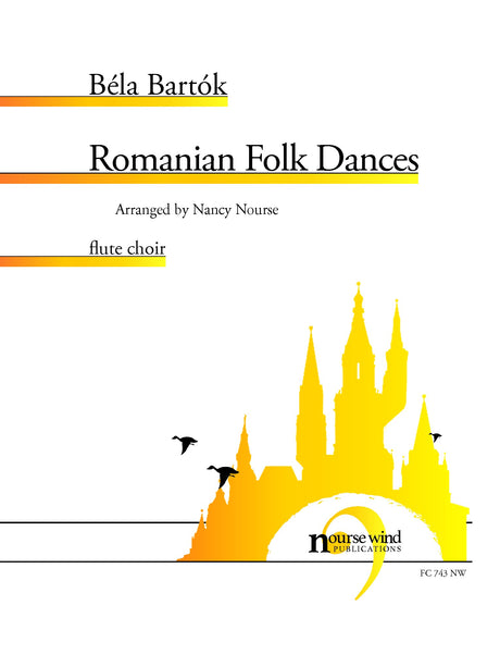Bartok (arr. Nourse) - Romanian Folk Dances for Flute Choir - FC743NW