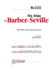 Rossini - Six Arias from The Barber of Seville for C Flute and Alto Flute - FD31