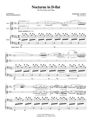 Chopin (arr. Bennett) - Nocturne in D-Flat - FDP02