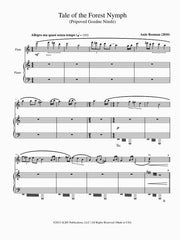 Rozman - Tale of the Forest Nymph for Flute and Piano - FP93