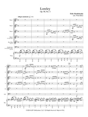 Mendelssohn (arr. Kile) - Loreley - FQP265