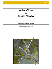 Louke - Adon Olam and Havah Nagilah (Flute Trio) - FT827