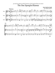 Smith - The Star Spangled Banner (Flute Trio/Choir) - FT16
