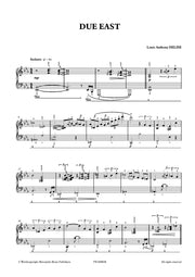 deLise - Due East for Piano Solo - PN7688EM