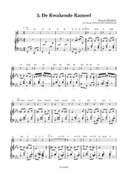 Milbou - Dwaze Dieren voor Eb Sax - Pianobegeleidingen - SP7529EM
