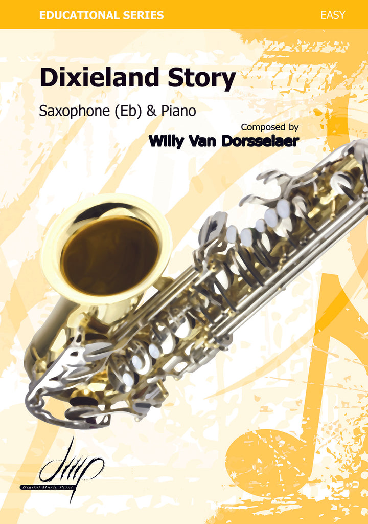 Van Dorsselaer - Dixieland Story (Saxophone and Piano) - SP9221DMP
