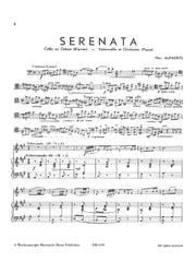 Alpaerts - Serenata for Cello and Piano - VCP4195EM