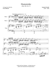 Dvorak (ed. Monroe) - Humoreske Two Flutes and Piano - 2FP-D1