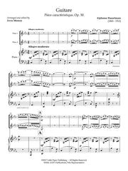 Hasselmans (arr. Monroe) - Guitare for One or Two Flutes and Piano - 2FP-H3