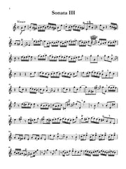 Telemann (ed. Monroe) - Seven Canonic Sonatas for Two Flutes - 2F-T1