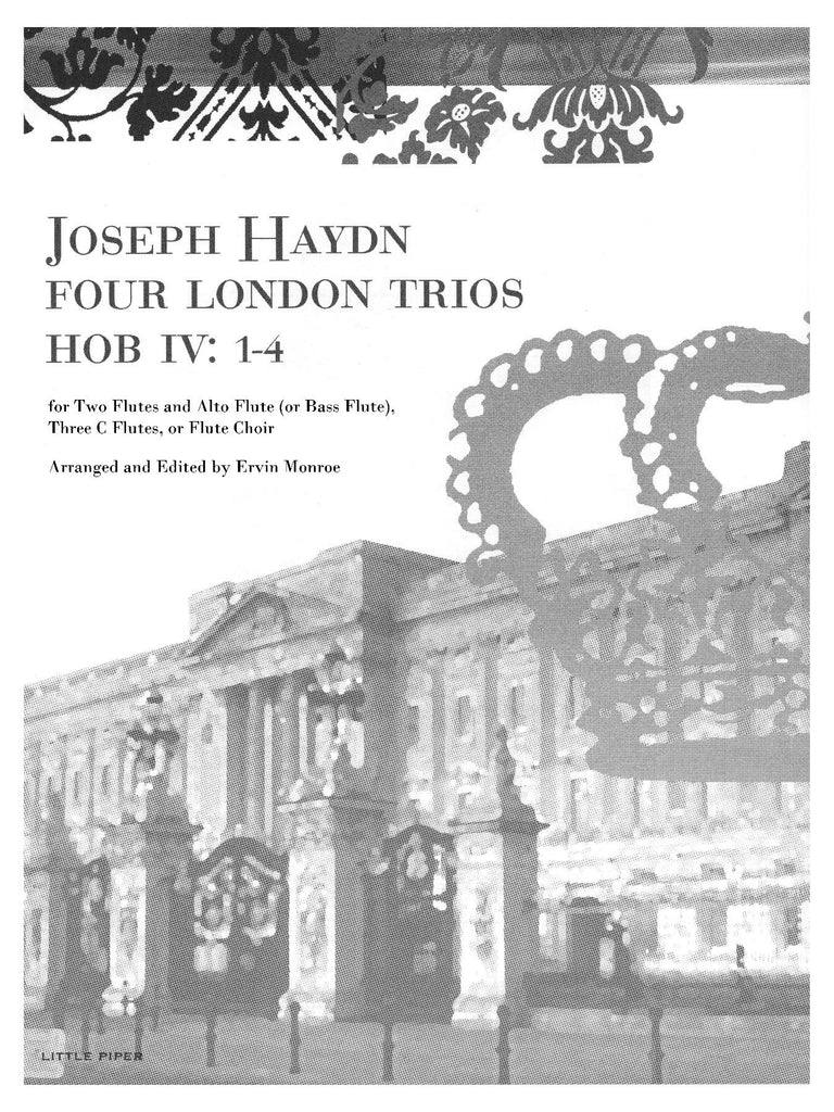 Haydn (arr. Monroe) - Four London Trios for Flute Trio (or Flute Choir) - 3F-H1