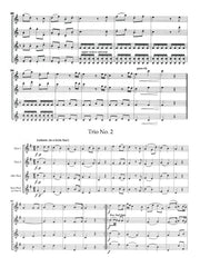 Haydn (arr. Monroe) - Four London Trios for Flute Trio (or Flute Choir) - 3F-H1
