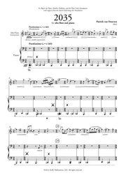 van Deurzen - 2035 for Alto Flute and Piano - A52