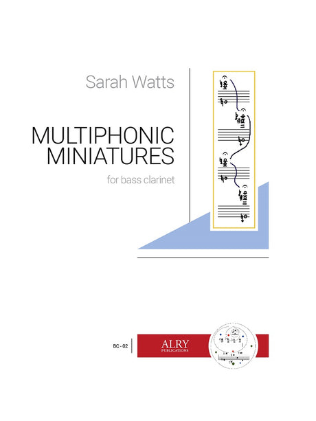 Watts - Multiphonic Miniatures for Bass Clarinet - BC02
