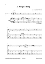 Schuerweghs - A Knight's Song for Bassoon or Quint-Bassoon - BP7830EM