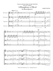 Leon Sosa - A Paraphrase of Reed for Brass Quartet - BRE05