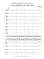 Osmon - A rocky headland amid wild winds for Brass Choir - BRE07