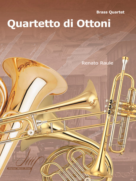 Raule - Quartetto di Ottoni for Brass Quartet - BRE125039DMP