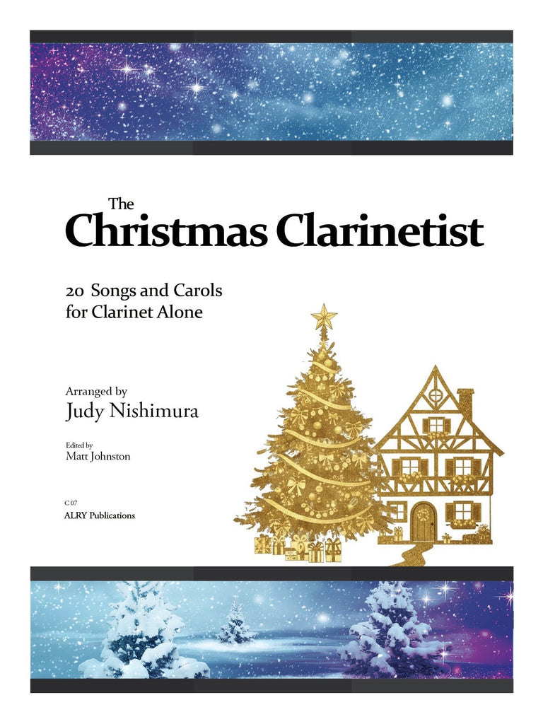 Nishimura - The Christmas Clarinetist for Clarinet Alone - C07
