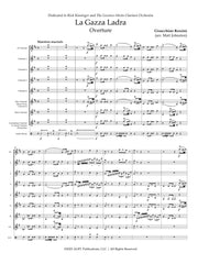 Rossini (arr. Johnston) - Overture to La Gazza Ladra for Clarinet Choir - CC272