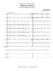 Berlioz (arr. Johnston) - Rakoczy March for Clarinet Choir - CC339
