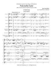 Stravinsky (arr. Lindhout) - Pulcinella Suite for Clarinet Choir - CC351