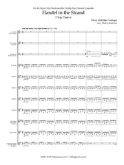 Grainger (arr. Johnston) - Handel in the Strand for Clarinet Choir - CC399