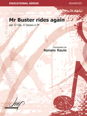Raule - Mister Buster Rides Again for Clarinet and Bass Clarinet - CD125037DMP