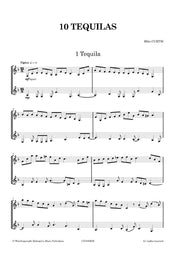 Curtis - 10 Tequilas for Clarinet Duo - CD7810EM