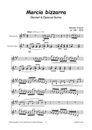 Troccoli - Marcia Bizzarra for Clarinet and Guitar - CG251006UMMP