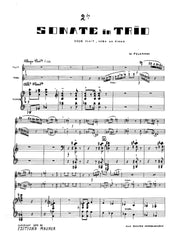 Pelemans - 2de Sonate in Trio for Flute, Oboe, and Piano - CM0078EJM