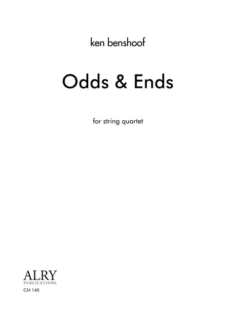 Benshoof - Odds & Ends for String Quartet - CM140