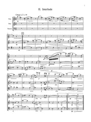 Fritter - Three Movements for Flute, Oboe and Bassoon - CM18