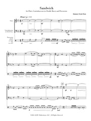 Leon Sosa - Sandwich for Flute, Contrabassoon, and Percussion - CM240