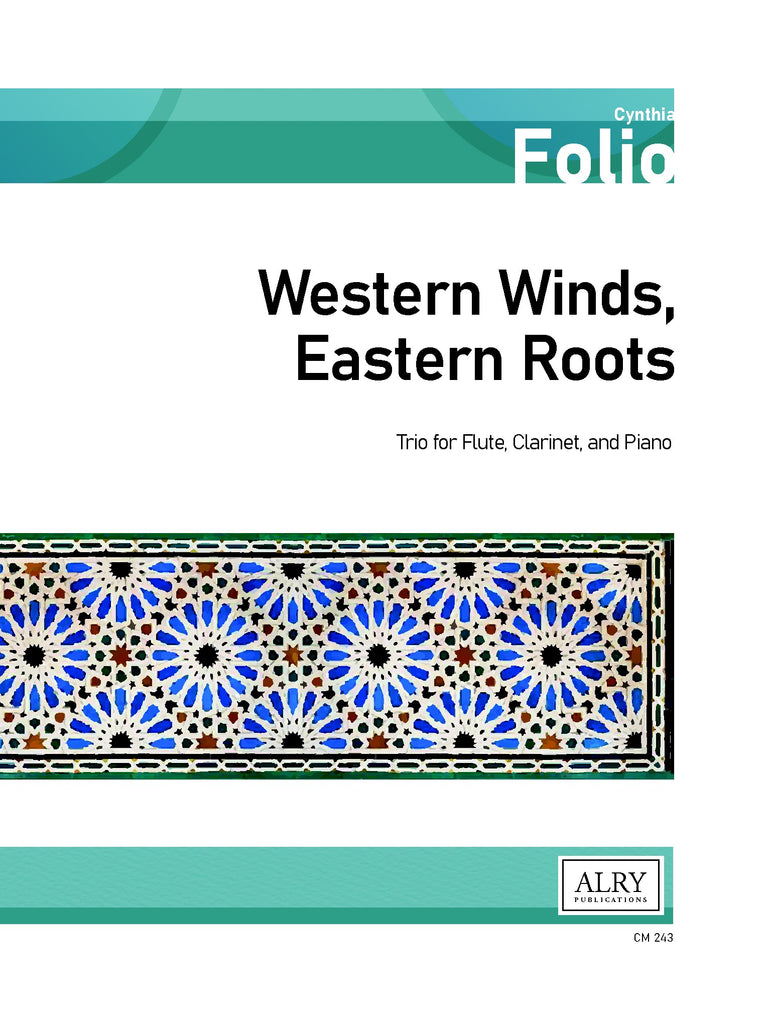 Folio - Western Winds, Eastern Roots for Flute, Clarinet, and Piano - CM243