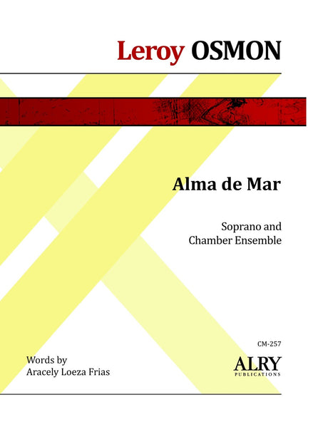 Osmon - Alma de Mar for Soprano and Chamber Ensemble - CM257