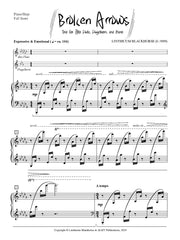 Linthicum-Blackhorse - Broken Arrows for Alto Flute, Flugelhorn and Piano - CM279