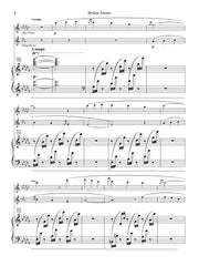 Linthicum-Blackhorse - Broken Arrows for Alto Flute, Flugelhorn and Piano - CM279