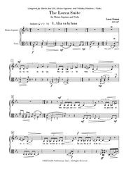 Osmon - The Lorca Suite for Mezzo-Soprano and Viola