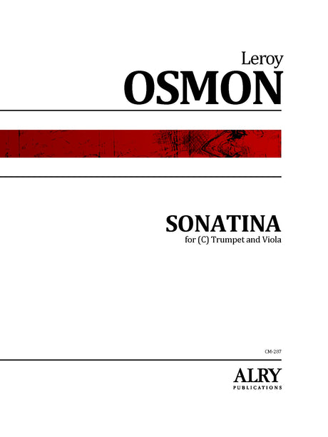 Osmon - Sonatina for Trumpet and Viola - CM287