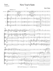 Ulman - New Year's Suite for Clarinet and String Quartet - CM289